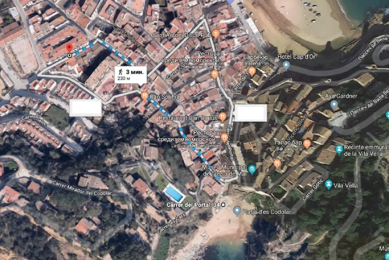 Апартаменты Flat Near The Beach And Center Of Tossa De Mar 
